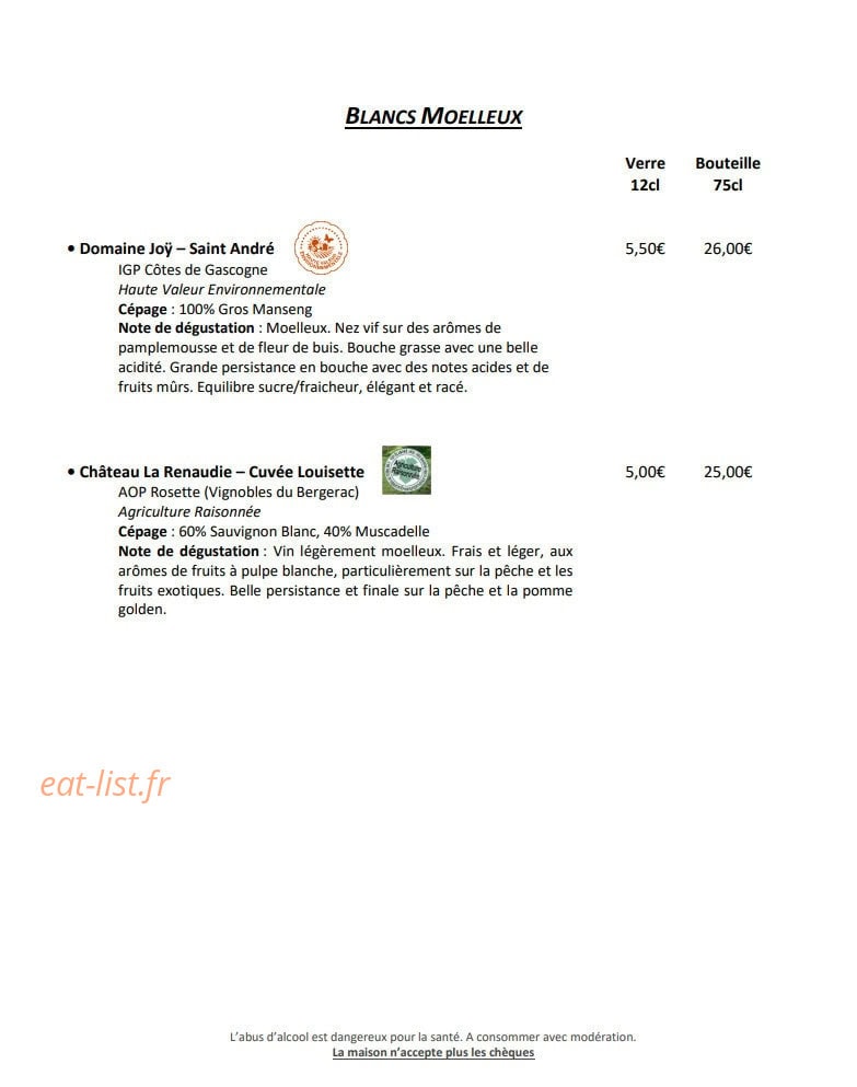 Le Clandestin — carte page 14