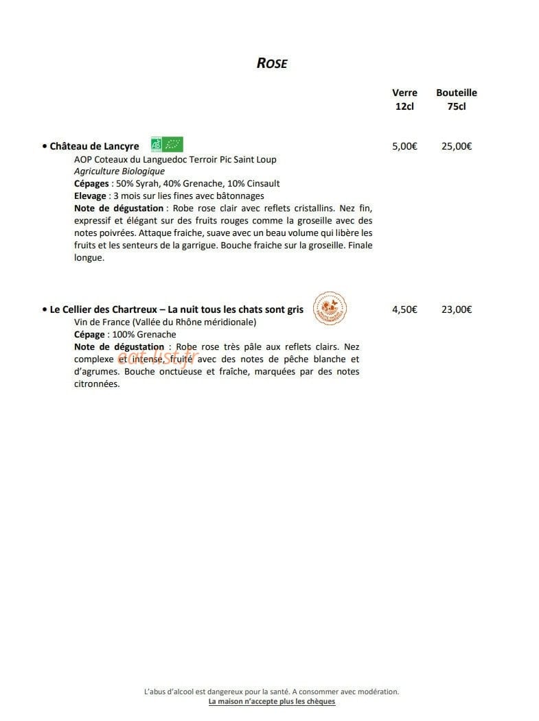 Le Clandestin — carte page 15