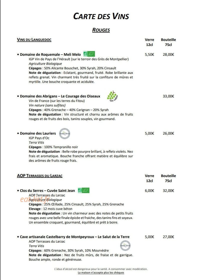 Le Clandestin — carte page 5