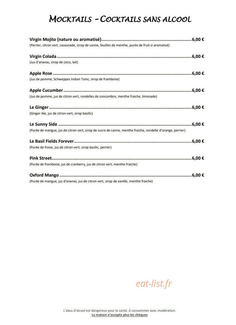 Le Clandestin — carte page 19