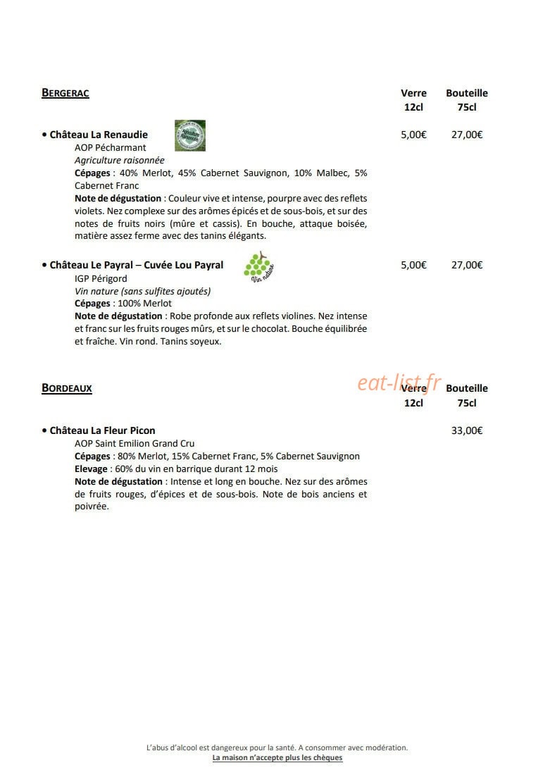 Le Clandestin — carte page 10