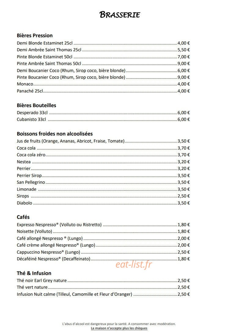 Le Clandestin — carte page 3
