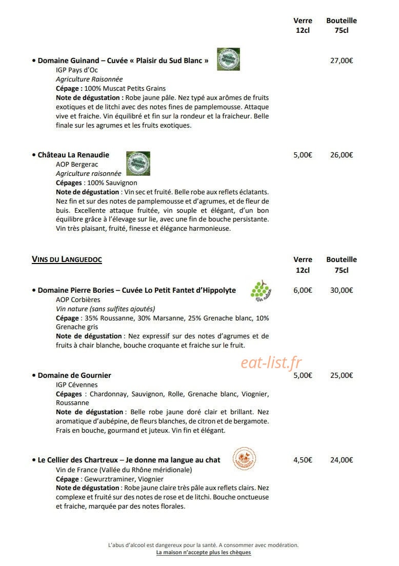 Le Clandestin — carte page 12