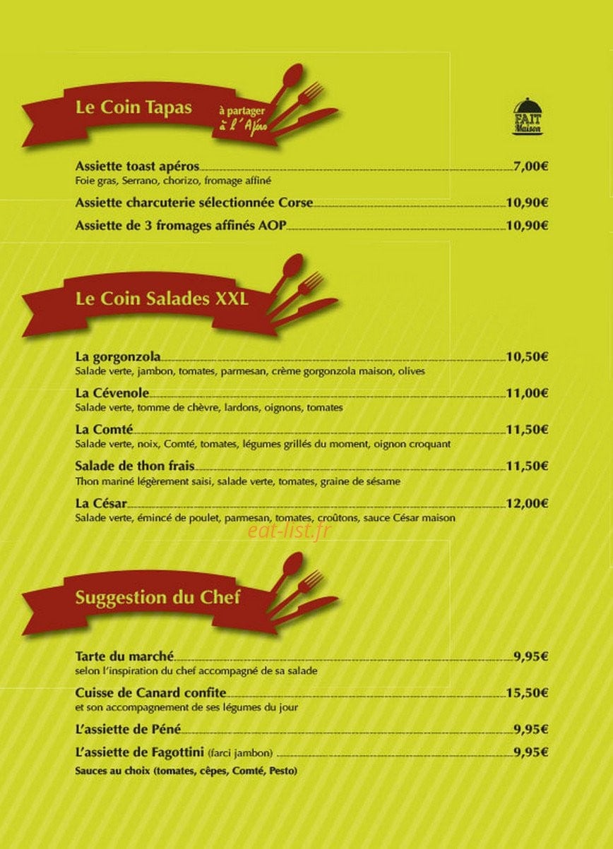 Le Comté — carte page 1