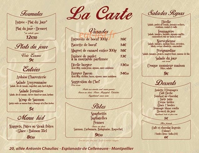 Le Declic — carte page 2