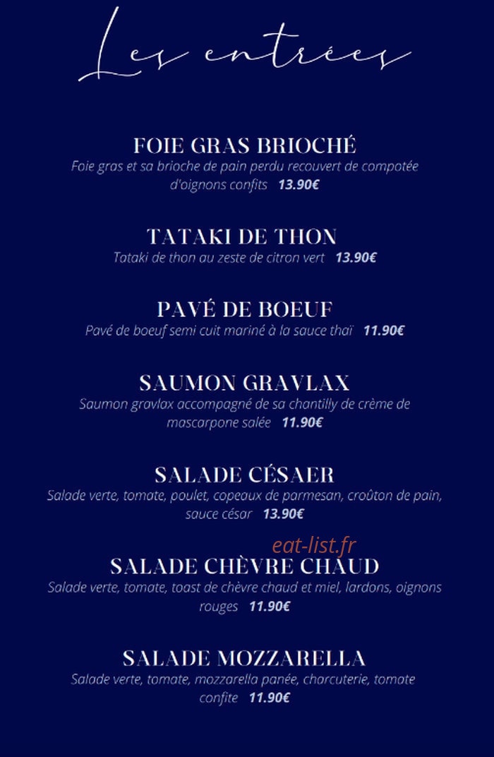 Le Fabuleux — carte page 1