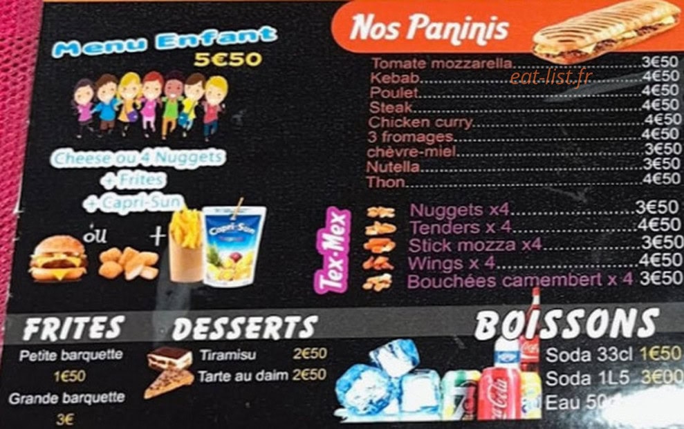 Le Gratiné — carte page 4