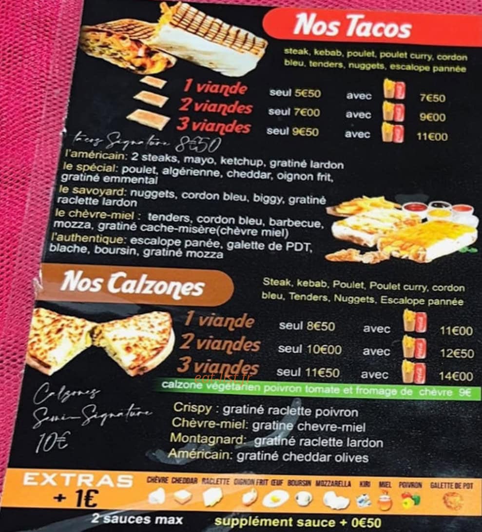 Le Gratiné — carte page 2