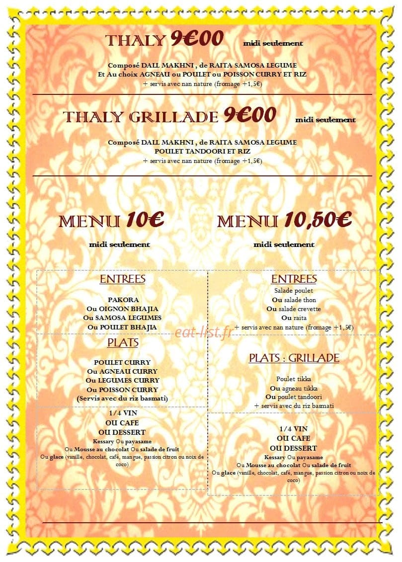 Le krishna — carte page 2