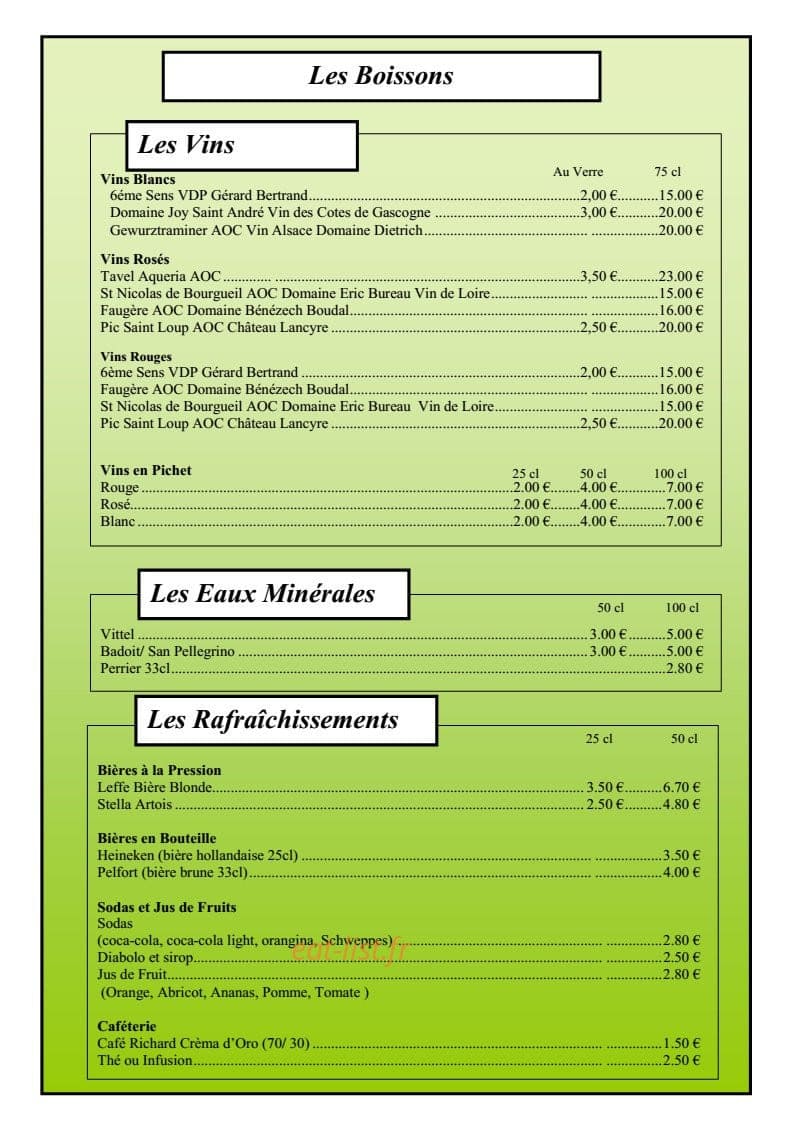 Le Mas Bringaud — carte page 5