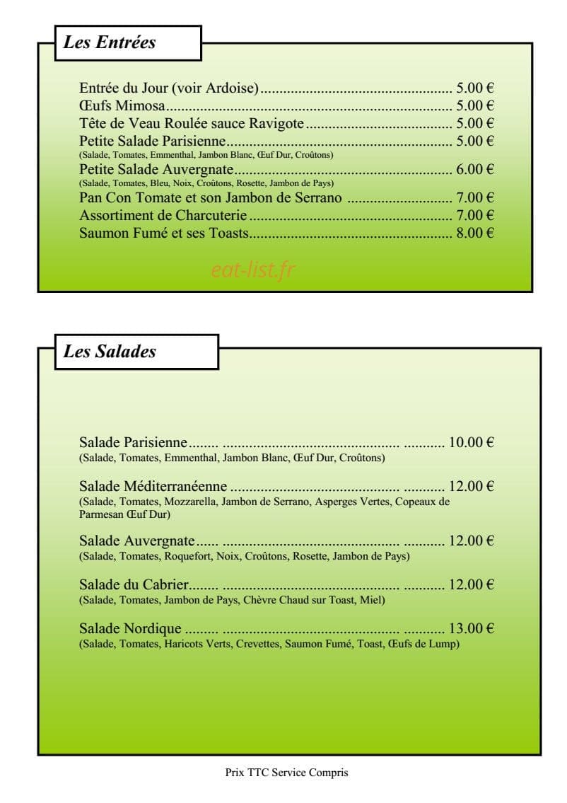 Le Mas Bringaud — carte page 3