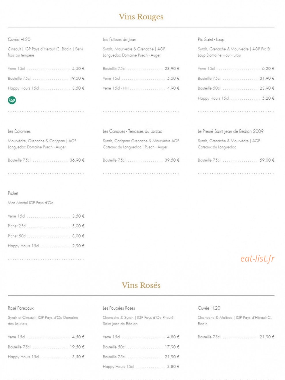 Le Melice — carte page 11