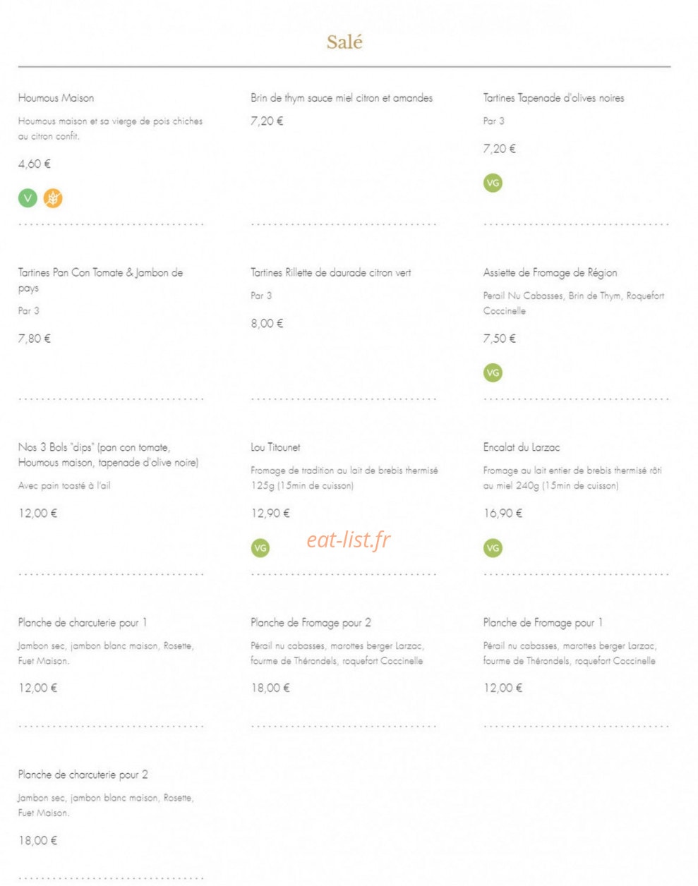 Le Melice — carte page 7
