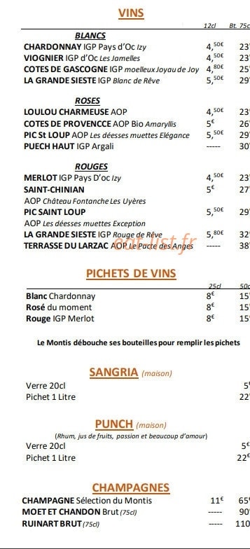 Le Montis — carte page 6