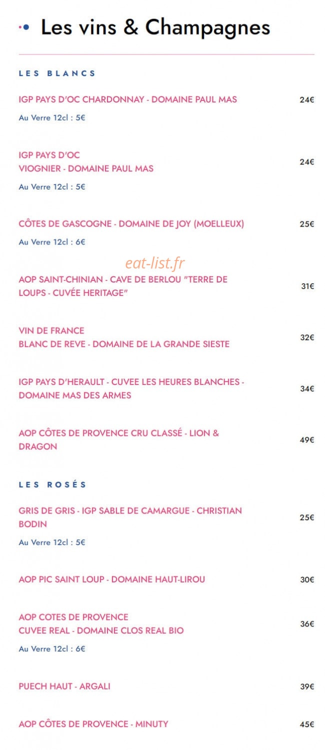 Le Naïa — carte page 10