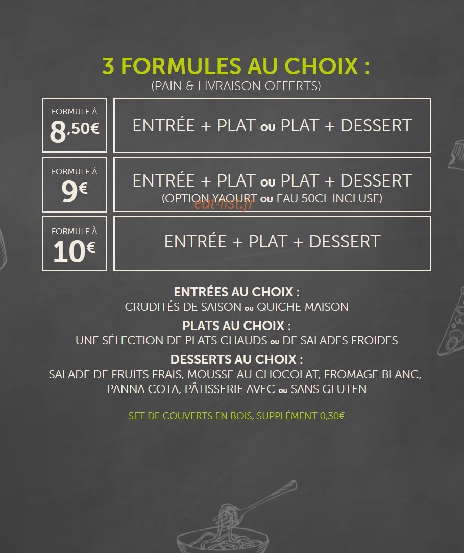 Le Passeo — carte page 1