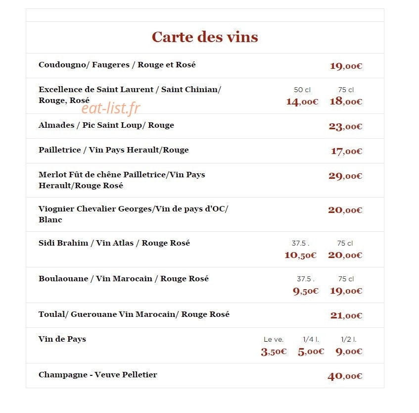 Le Régency — carte page 5