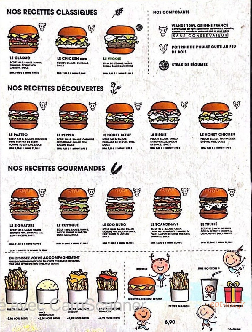 Le Rustique — carte page 2