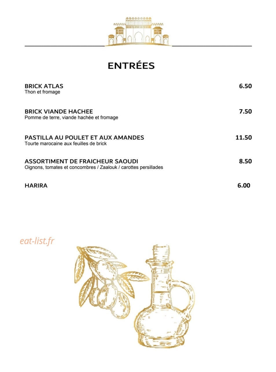 Le Saoudi — carte page 2