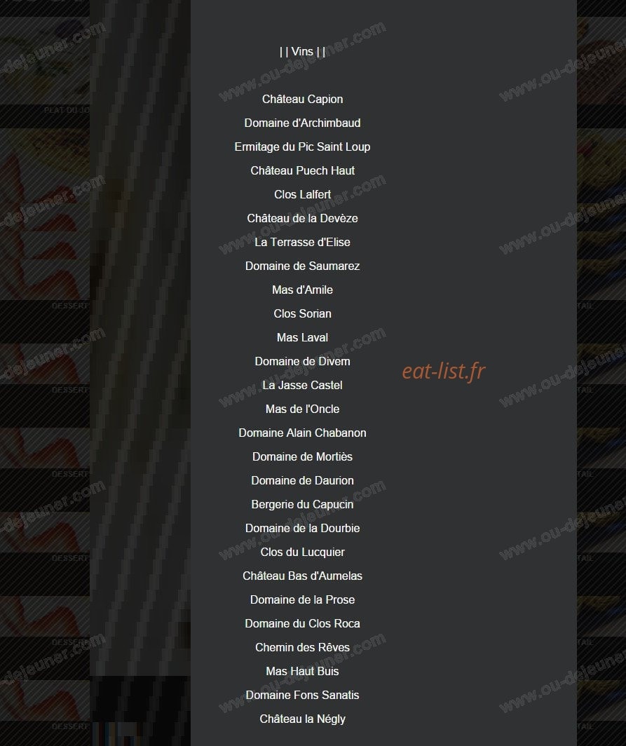 Le Sens Six — carte page 7