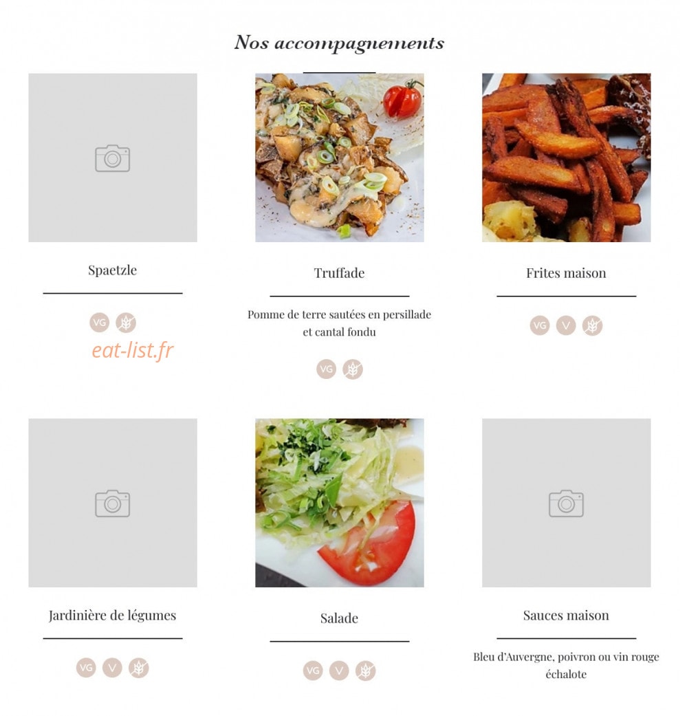 Le sheri's — carte page 4