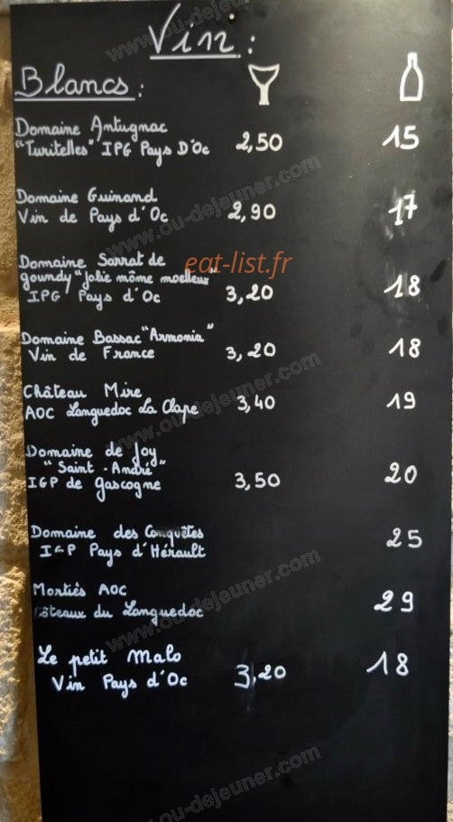 Le Spot — carte page 3