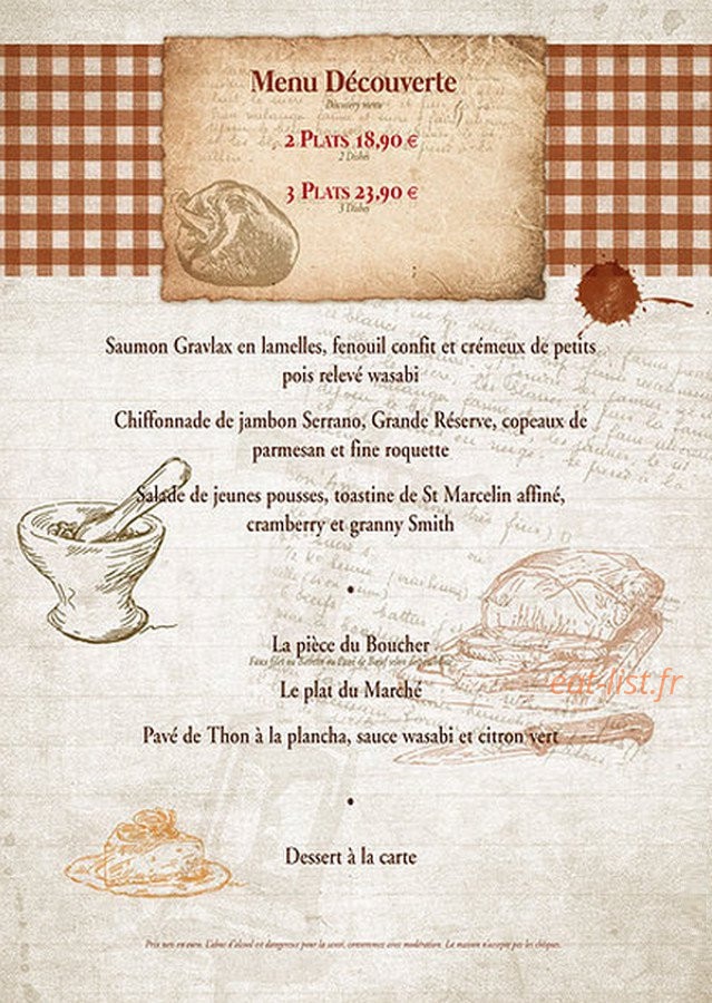 Le Tire Bouchon — carte page 4