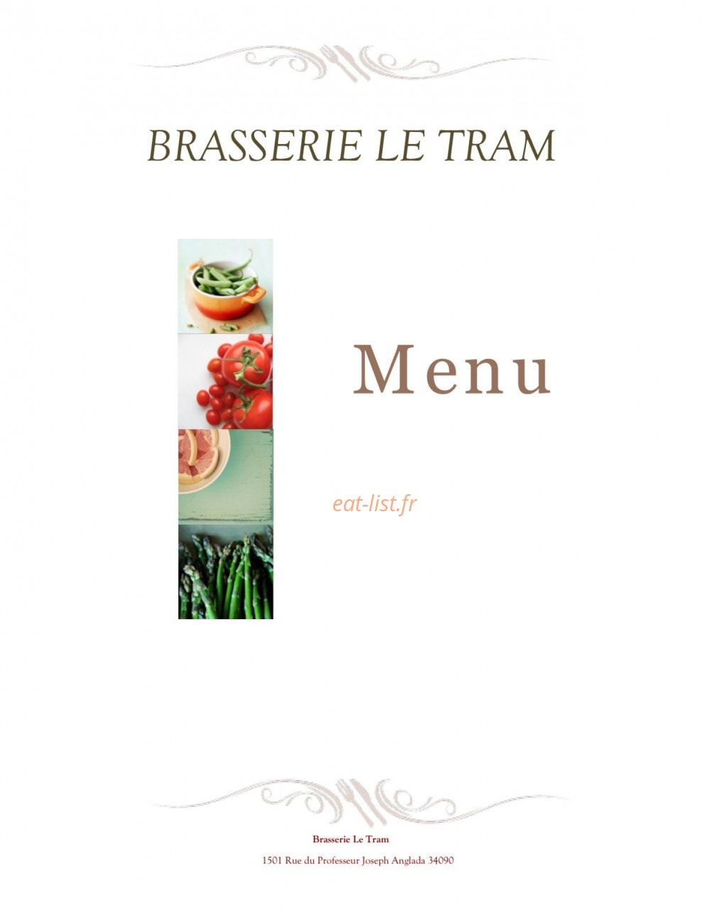 Le Tram — carte page 1