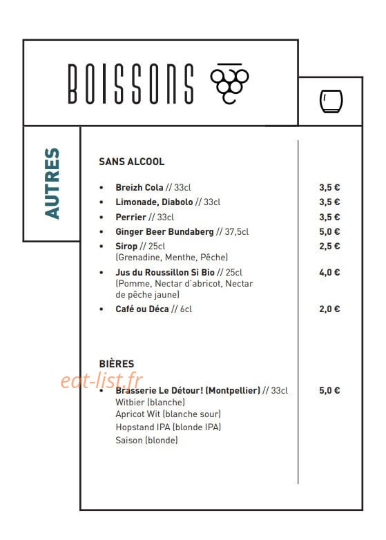 Le vinarium — carte page 13