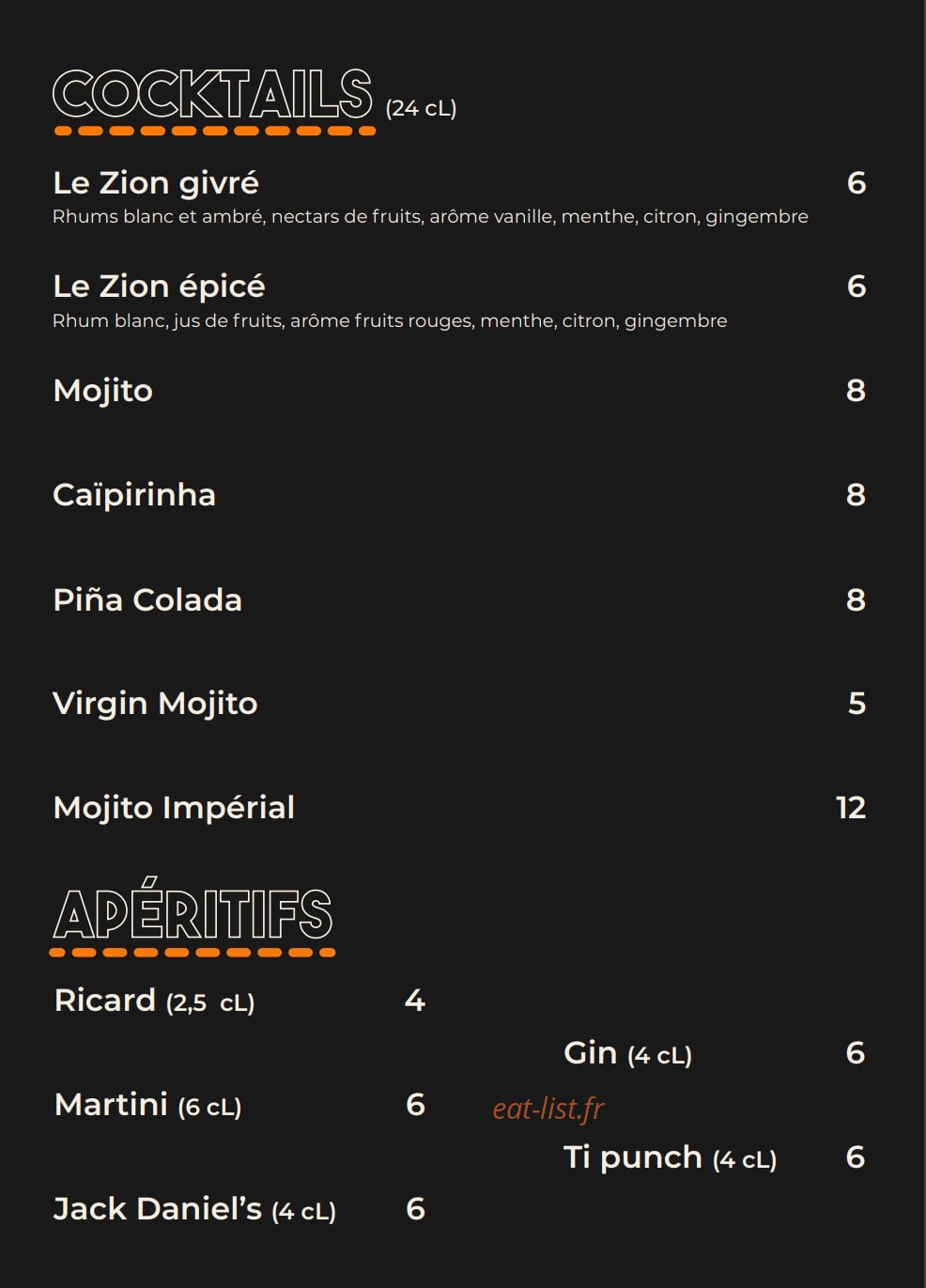 Le Zion — carte page 10