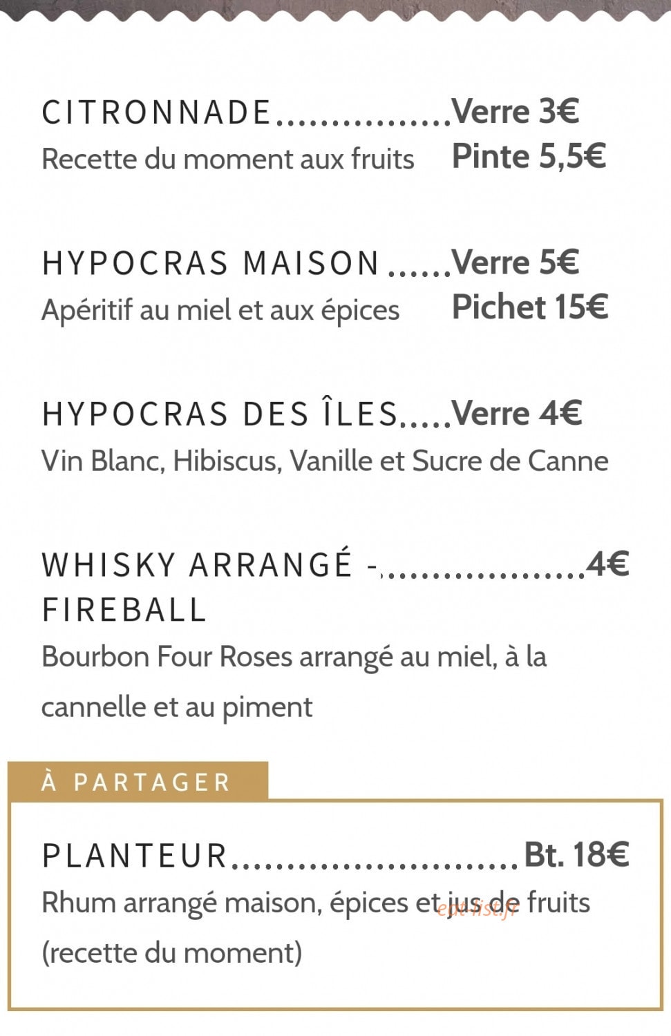 Les Castors — carte page 4