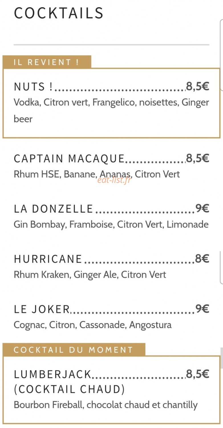 Les Castors — carte page 6