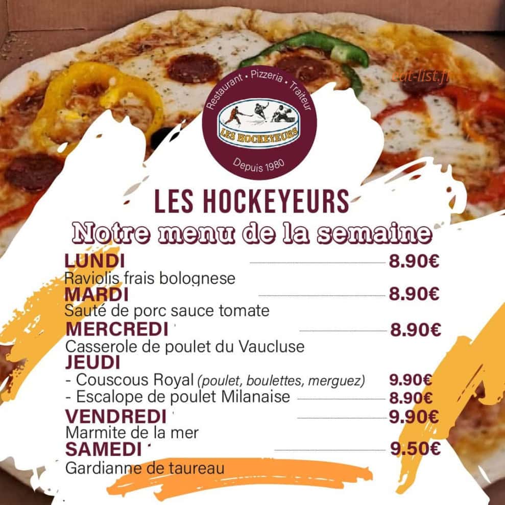 Les hockeyeurs — carte page 1