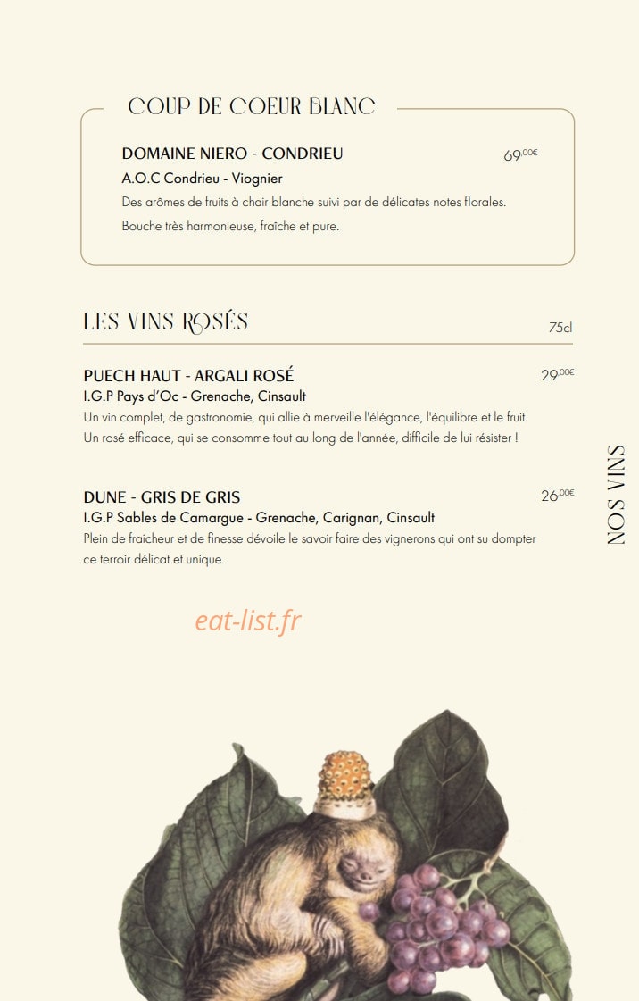 Les Mômes — carte page 17
