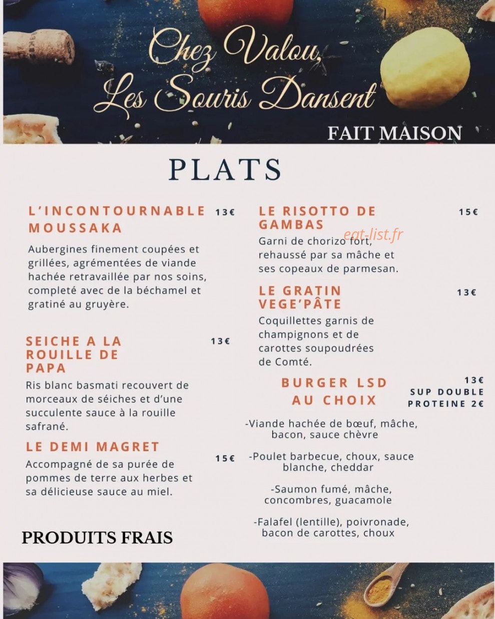 Les Souris Dansent — carte page 3