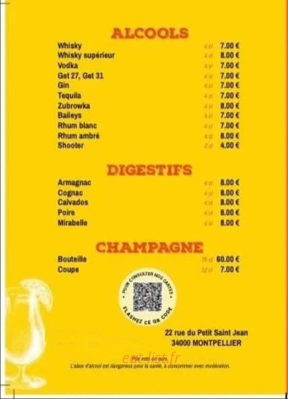Les Tapas — carte page 4