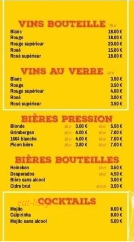 Les Tapas — carte page 5
