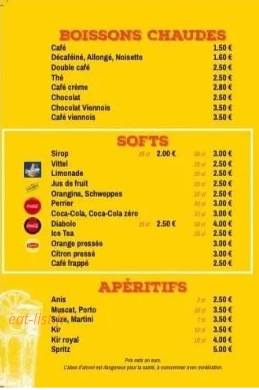 Les Tapas — carte page 3
