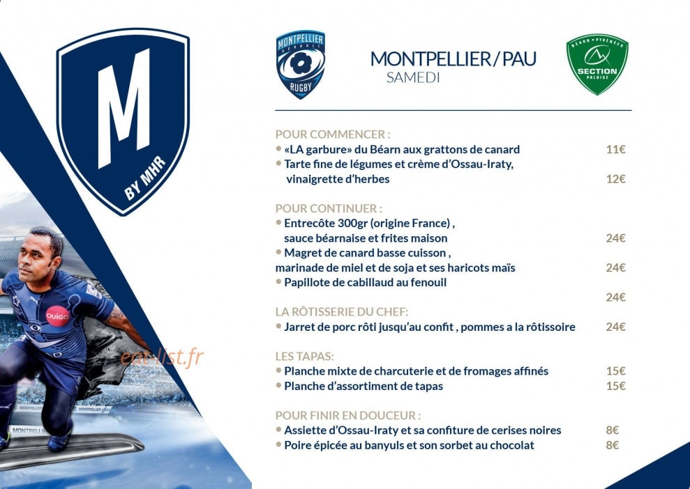 M by MHR — carte page 1