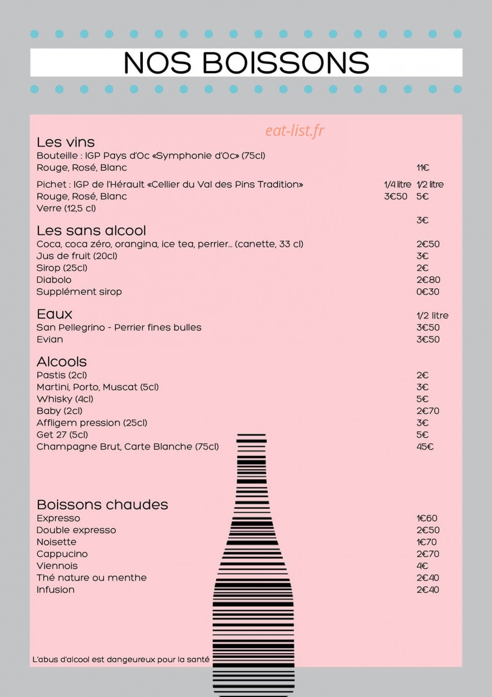 Ma Pause Déj' — carte page 4
