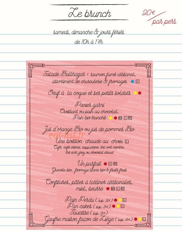 Ma première Cantine — carte page 1