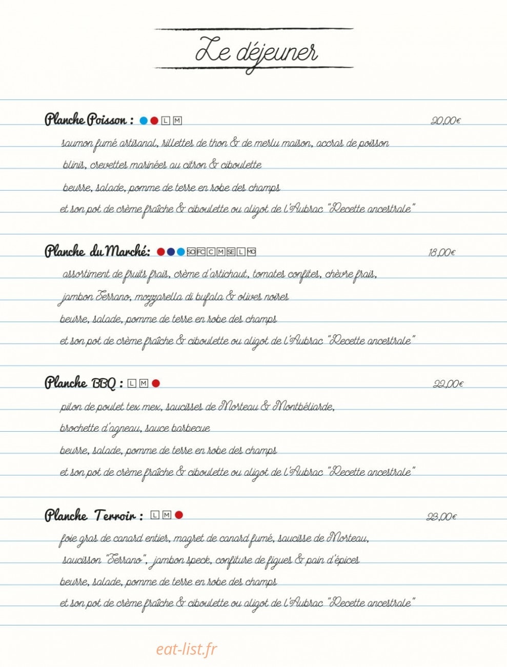 Ma première Cantine — carte page 9