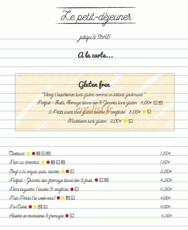 Ma première Cantine — carte page 3