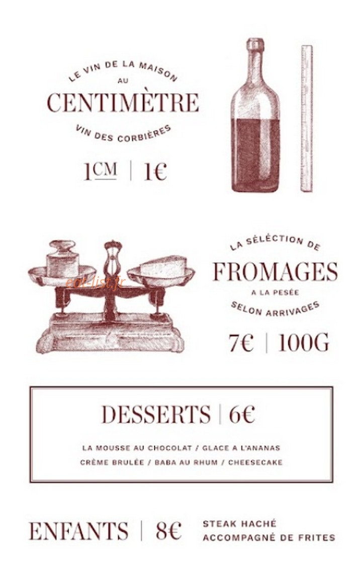 Maison Carne — carte page 2