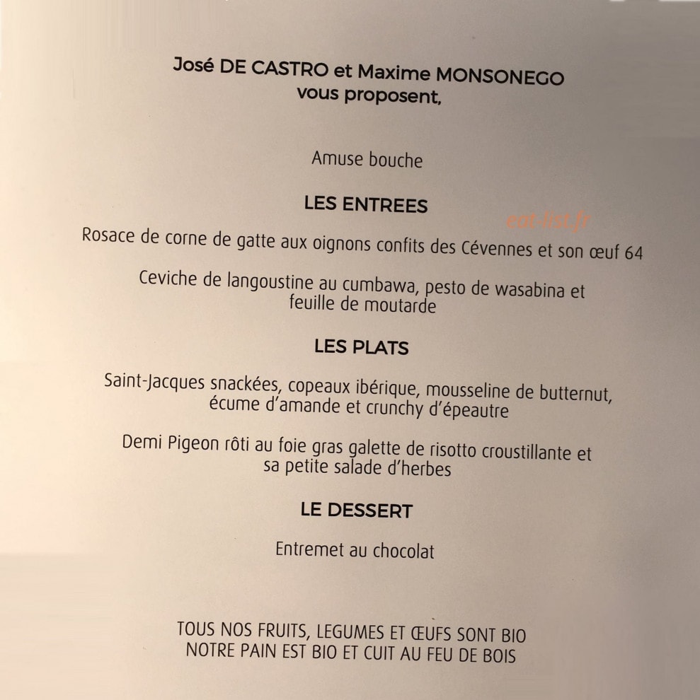 Mas de Lafeuillade — carte page 1