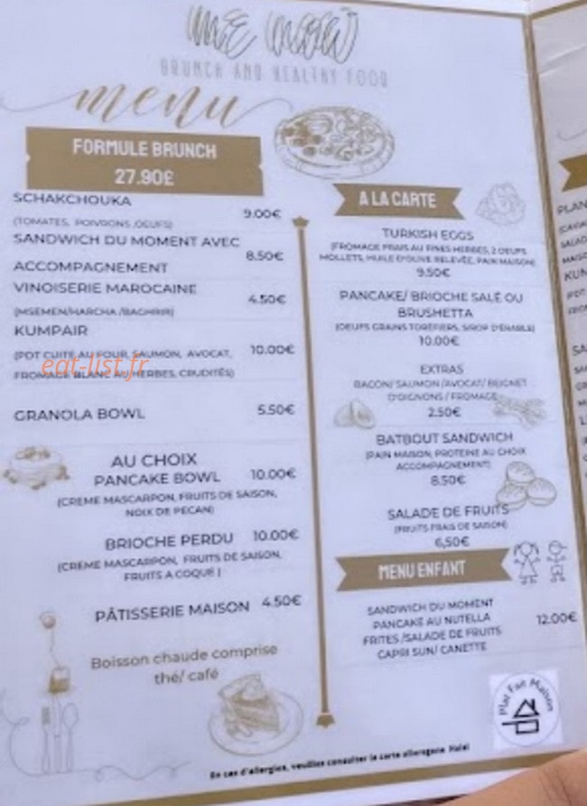 Me Now — carte page 1