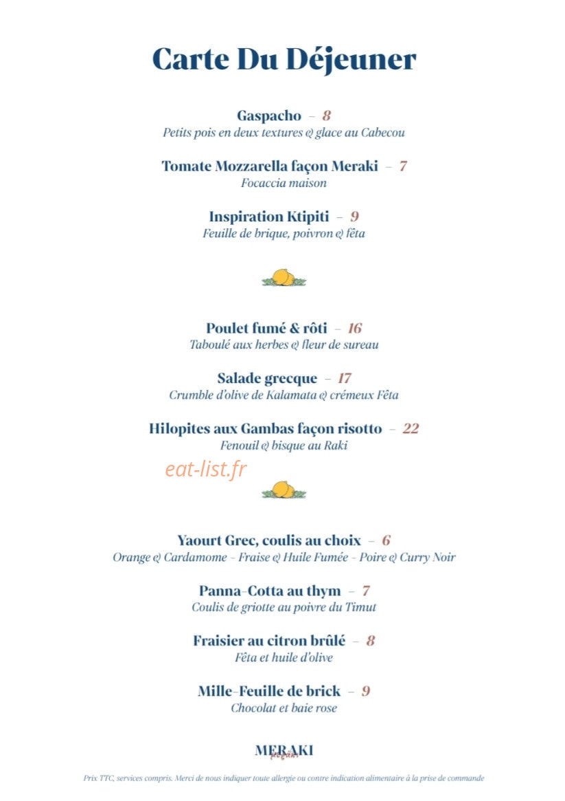 Meraki — carte page 2