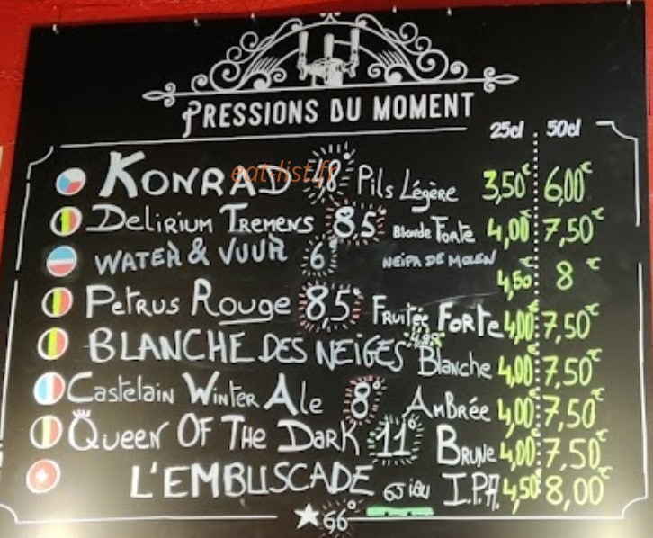 My Beers — carte page 2