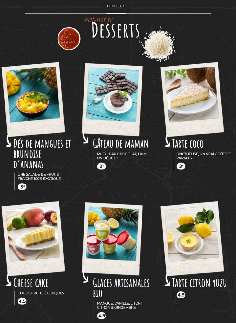 My Little Warung — carte page 3