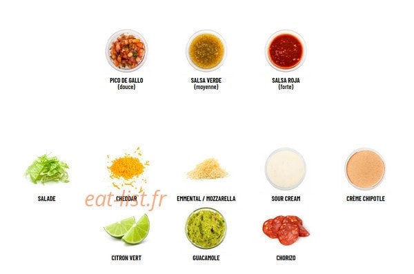 Nachos — carte page 2